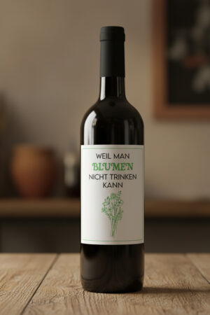 Blumen kann man nicht trinken
